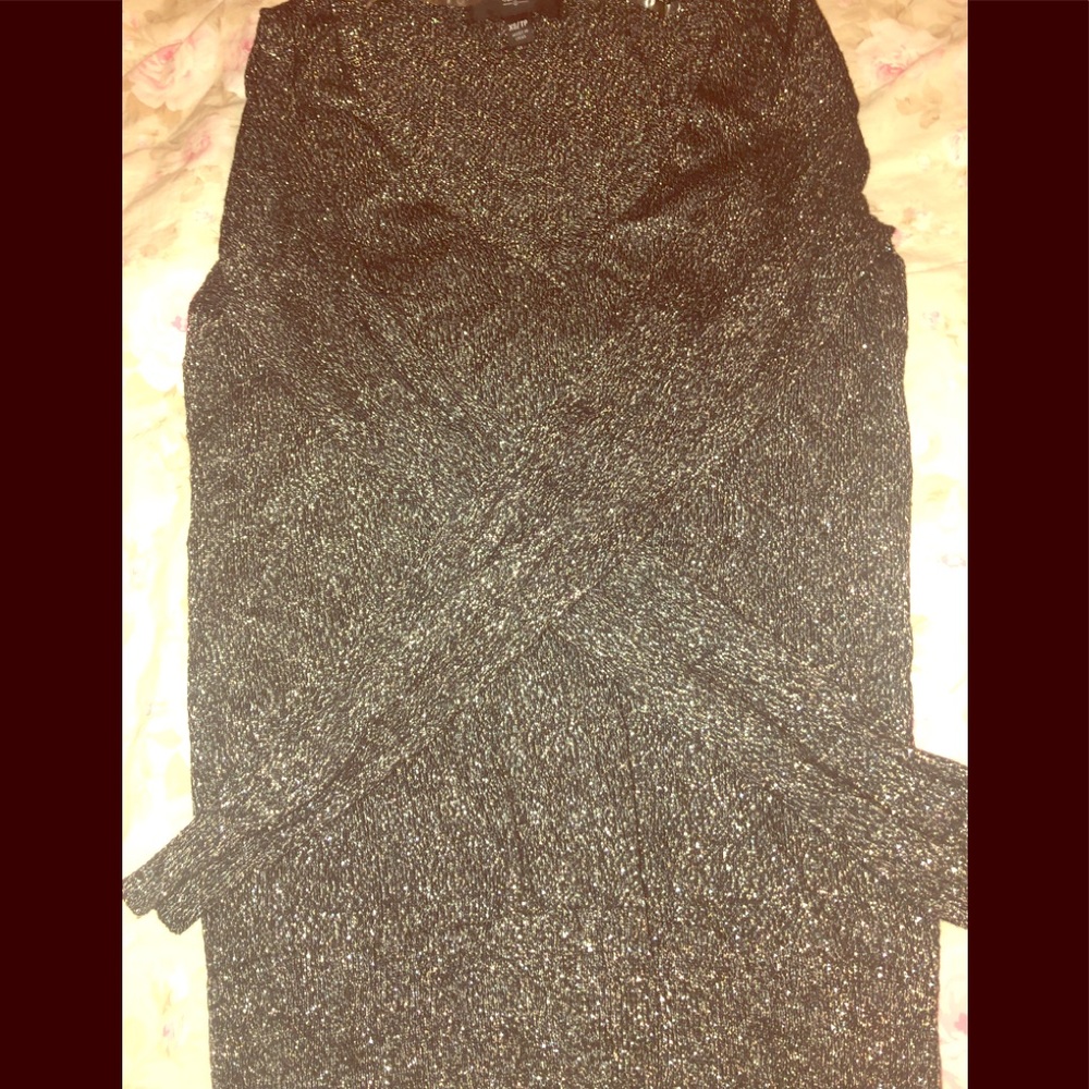 Black and Gold Long sleeve top from Target